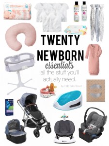 baby travel essentials, new baby necessities, newborn essentials, things you need for a newborn, 